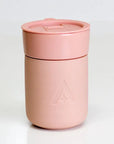 travel mug, carry cup, ceramic travel mug, blush pink travel mug, luxury travel mugs, small travel mugs, perfect travel mugs, travel mug with lid, leakproof travel mugs, thermal mugs, flasks, travel cup, thermal cups, insulated travel mug, leakproof, no handle travel mug, uberstar, uberstar travel mug, uberstar carry cup, 12oz carry cup, 12oz travel mug, silicone sleeve & lid, gifting travel mugs, perfect gift, traveling gifts, work gifts