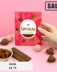 Heart Salted Caramel chocolate bar - Love Cocoa