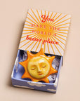 Tiny Matchbox Ceramic Sunshine Token