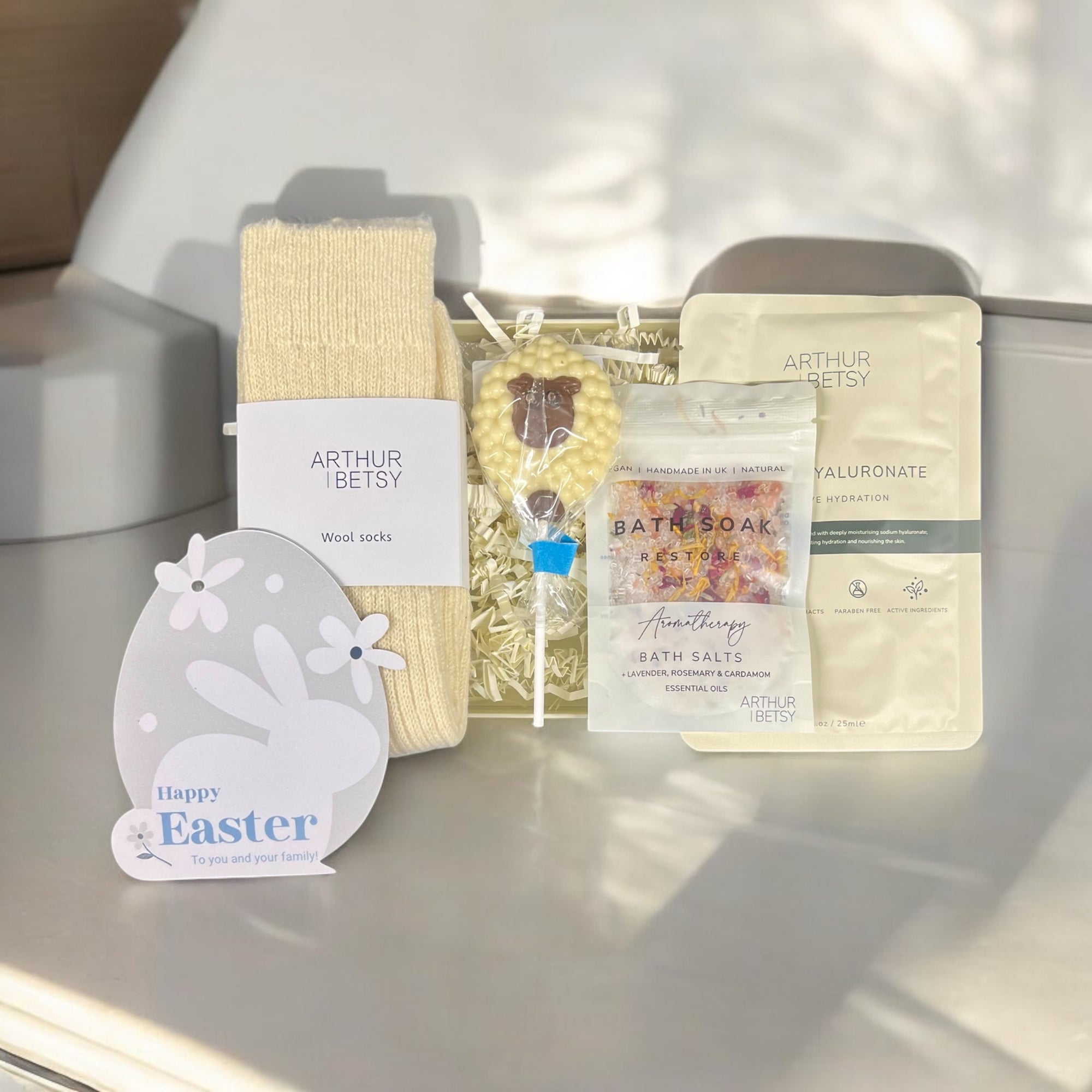 Easter pamper letterbox gift