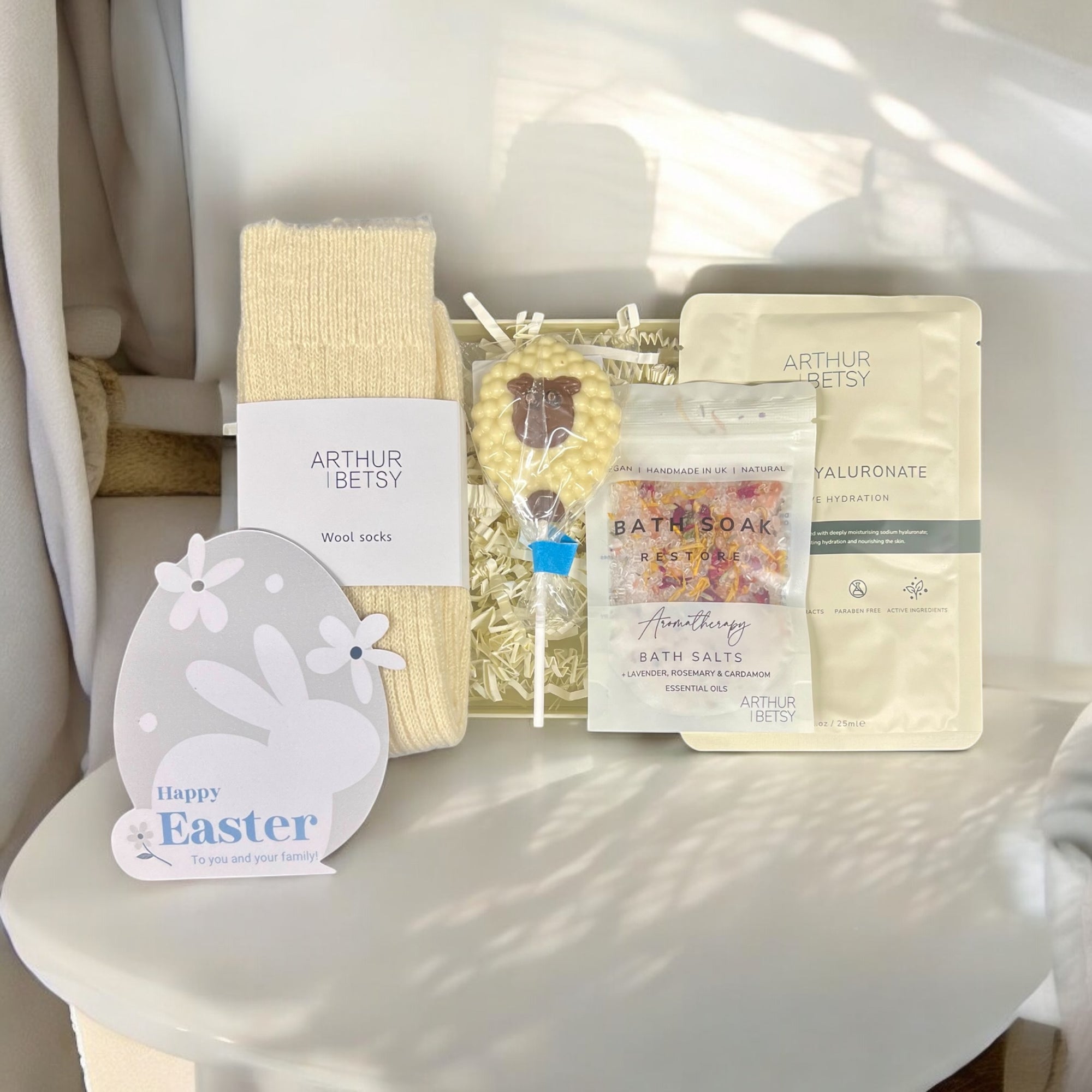 Easter pamper letterbox gift