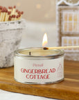 Gingerbread Cottage Paint Pot candle