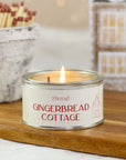 Gingerbread Cottage Paint Pot candle