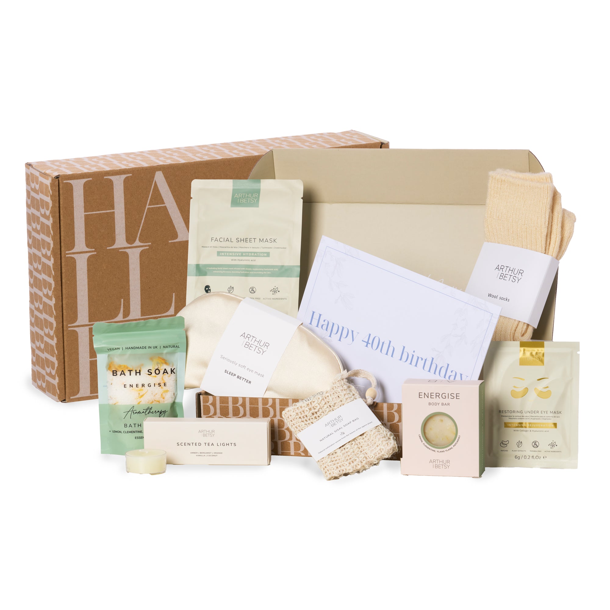 40th birthday pamper kit