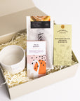 coffee lover gift, coffee gifts, coffee treat box, coffee presents, coffee and biscuits hamper, employee gifts, staff gifts, corporate gifts, christmas gifts, birthday gifts for him, gifts for men, coffee gift box