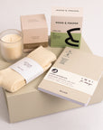 self care gift, self-care gift, wellbeing gift, well-being gift, relaxing gift, unwinding gift, employee gift, staff gift, corporate gift, journal gift, thinking of you gift, get well soon gift, wellbeing gifts, relax and unwind gift, letterbox gift, gifts for women, gifts for her, anxiety gifts, mental health gifts,
