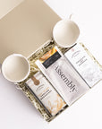 gifts for new parents, couples gifts, new baby gifts, expectant parents gifts, pregnancy gifts, couples hamper, tea and biscuits hamper, couples gift box, relaxing gift box, food gift box, afternoon tea gift box