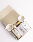gifts for new parents, couples gifts, new baby gifts, expectant parents gifts, pregnancy gifts, couples hamper, tea and biscuits hamper, couples gift box, relaxing gift box, food gift box, afternoon tea gift box