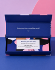 “Wishes Just For You” three-candle gift box offering over 36 hours of premium home fragrance—a thoughtful luxury gift for birthdays, thank-yous, housewarmings, congratulations or special occasions.