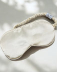 Satin sleep mask - champagne