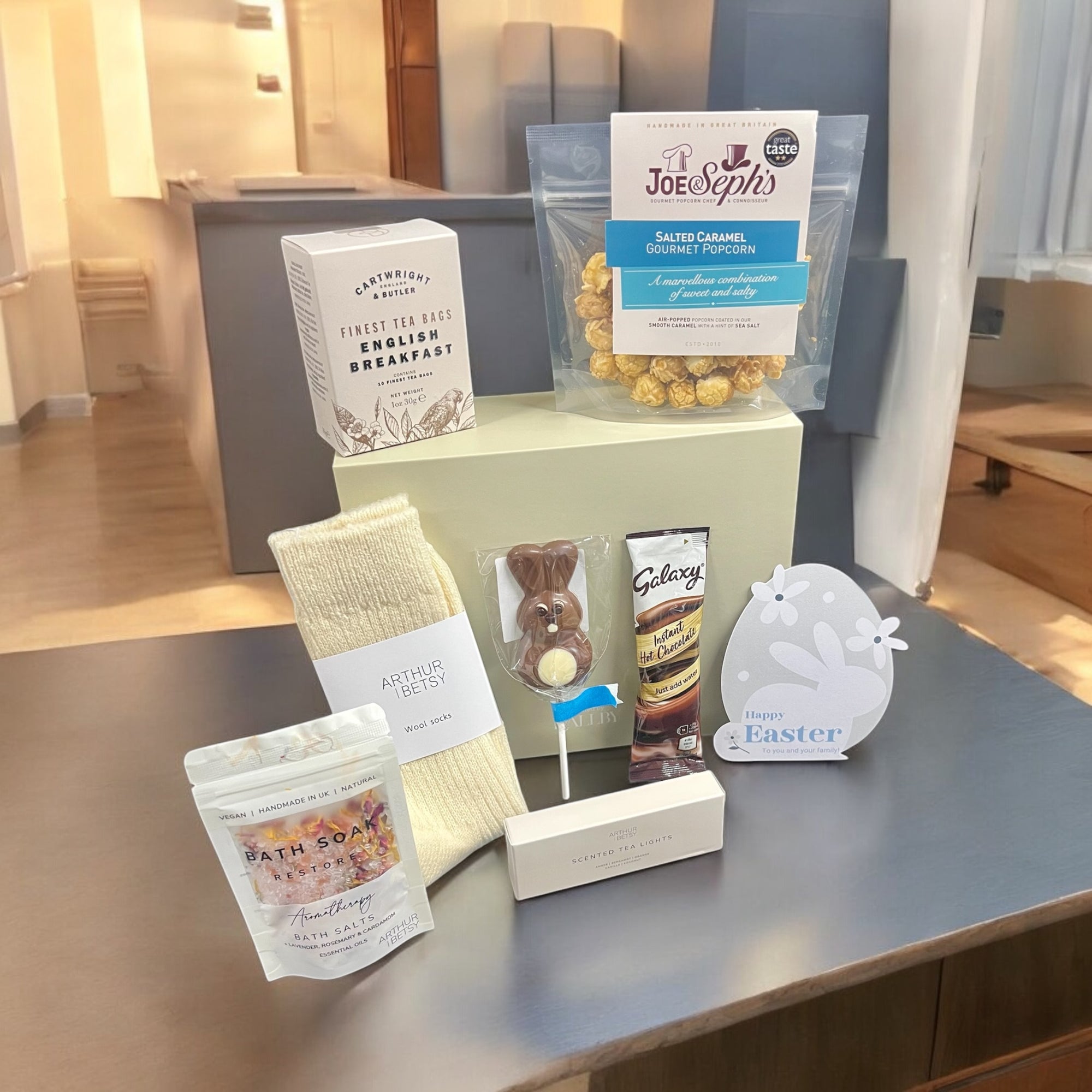 Relaxing Easter gift hamper