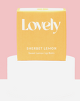 Lovely - Sherbet Lemon - Sweet Lemon Lip Balm