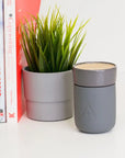 travel mug, carry cup, ceramic travel mug, space grey travel mug, luxury travel mugs, small travel mugs, perfect travel mugs, travel mug with lid, leakproof travel mugs, thermal mugs, flasks, travel cup, thermal cups, insulated travel mug, leakproof, no handle travel mug, uberstar, uberstar travel mug, uberstar carry cup, 12oz carry cup, 12oz travel mug, silicone sleeve & lid, gifting travel mugs, perfect gift, traveling gifts, work gifts