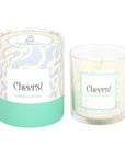 Cheers Congratulations Champagne Fizz Candle