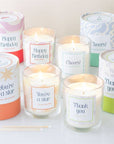 Cheers Congratulations Champagne Fizz Candle