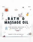bath and massage oil, natural bathtime, massage oil, baby massage, banks lyon botanical, baby gifts, baby massage, baby bath, bath oil, baby bath oil, perfect gifts, baby shower gifts, luxury baby shower gifts,newborn gifts, perfect for newborns,