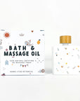 bath and massage oil, natural bathtime, massage oil, baby massage, banks lyon botanical, baby gifts, baby massage, baby bath, bath oil, baby bath oil, perfect gifts, baby shower gifts, luxury baby shower gifts,newborn gifts, perfect for newborns,