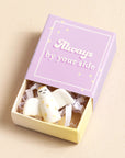 Always by your side - Tiny Matchbox Ceramic Angel Token