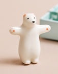 Big Bear Hugs - Tiny Matchbox Ceramic Bear Token