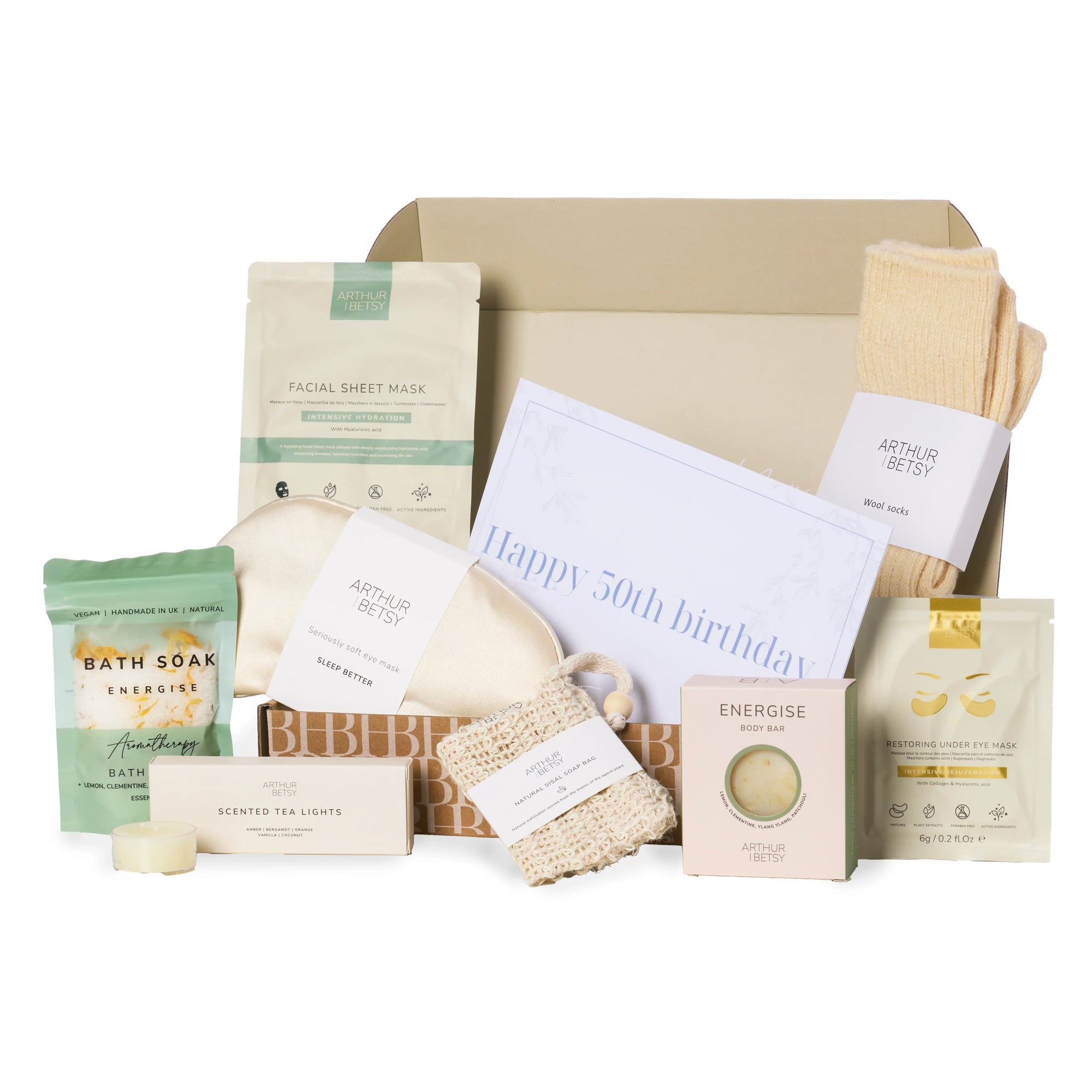 Celebrate a Milestone with the 50th Birthday Pamper Kit