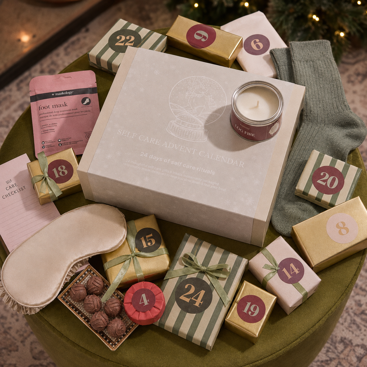 24 Day Self Care Rituals Wellness Advent Calendar