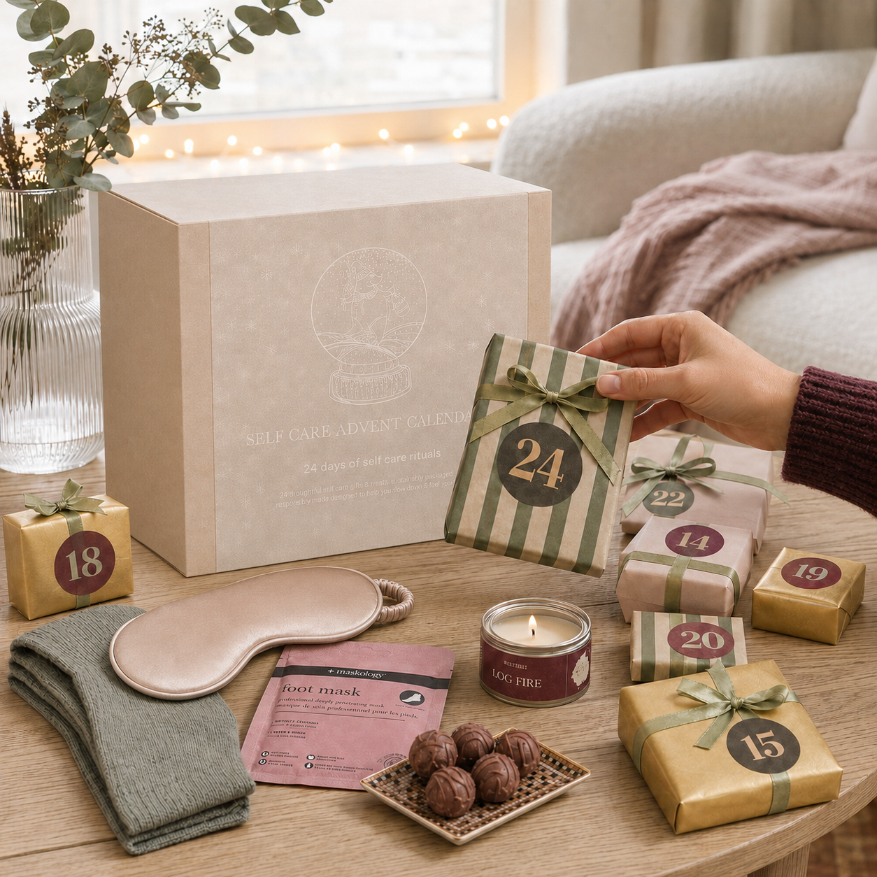 24 Day Self Care Rituals Wellness Advent Calendar