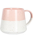 Ceramic speckled coffee mug