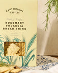 Rosemary Focaccia Bread Thins