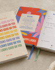 Edit Five six-month wellness and self-care journal featuring guided daily journalling, positive affirmations, mood trackers, goal-setting pages and personal-growth exercises.