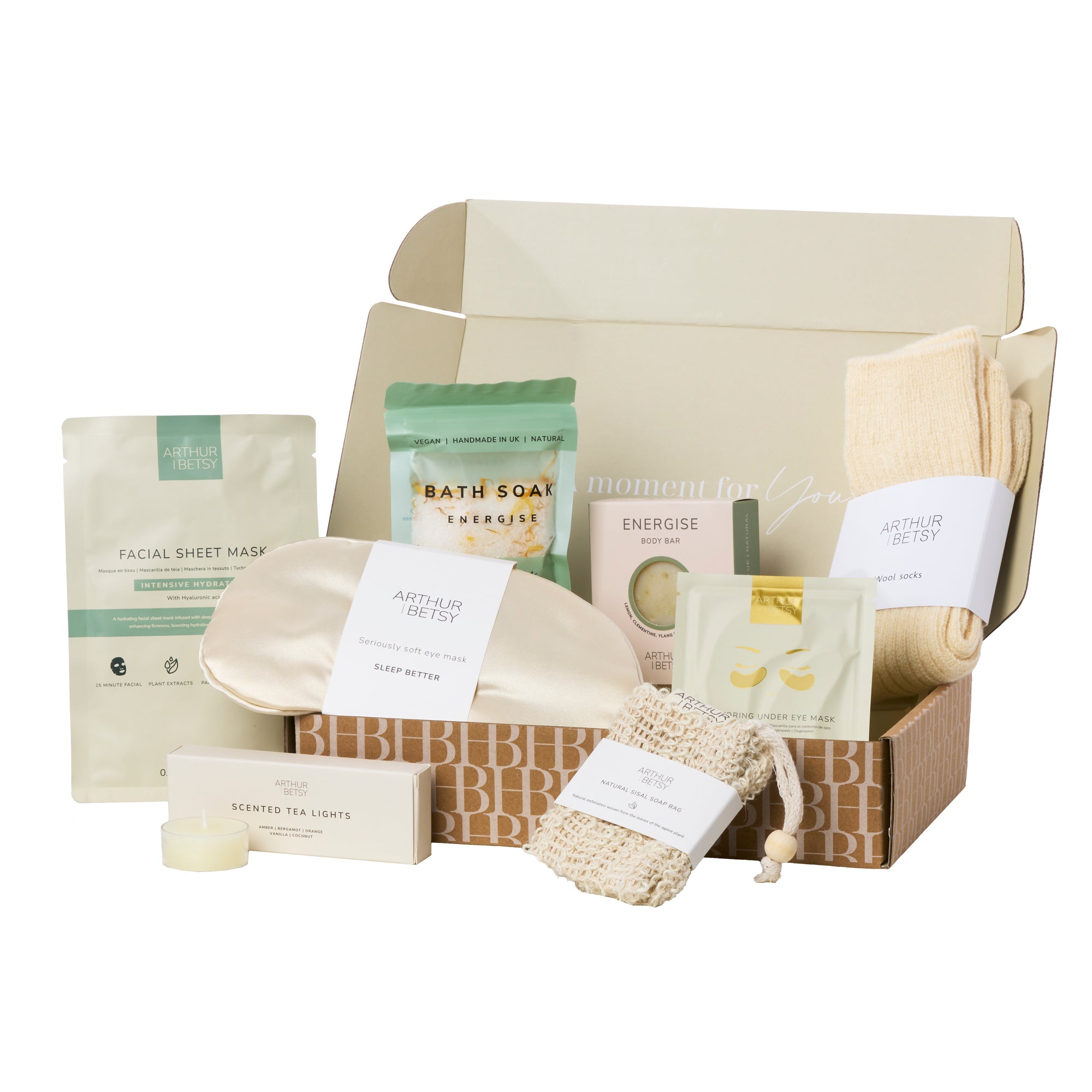 Hug in a box pamper kit