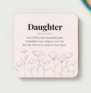 Candle and Coaster Gift for Daughter daughter gift daughter treat daughter gift box birthday gift