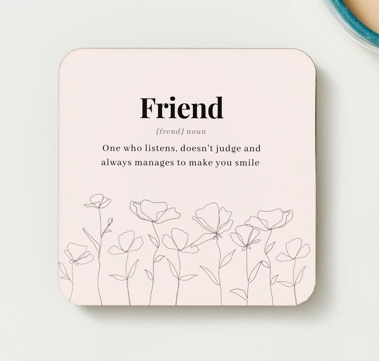 Friend (Noun) - Coaster