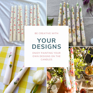 Paint your own candles kit - Summer – Hallby
