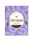 love cocoa congratulations chocolate slab, congrats gifts, congratulations gifts, congratulations chocolate bar