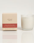 Peony, red apple, rose, dry amber, plum and violet 200g candle