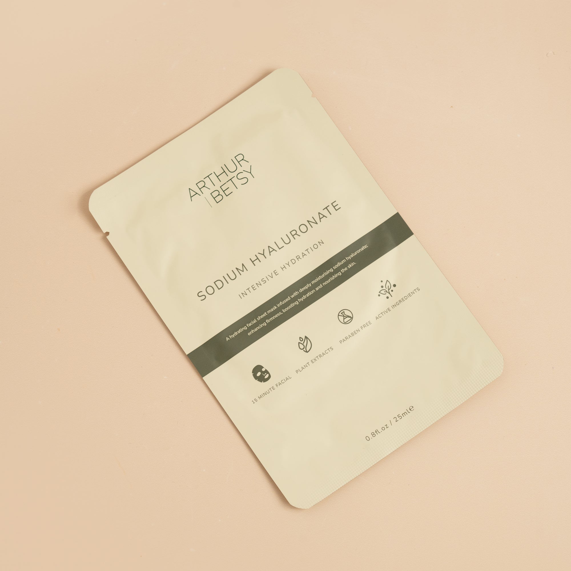 Arthur Betsy Sodium Hyaluronate sheet mask