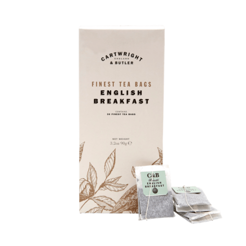 Cartwright and Butler English Breakfast Tea Carton