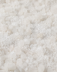 Handmade aromatherapy bath salts featuring an equal blend of Epsom salts and Dead Sea salts with pure lavender, bergamot and sweet orange essential oils for peaceful self-care.