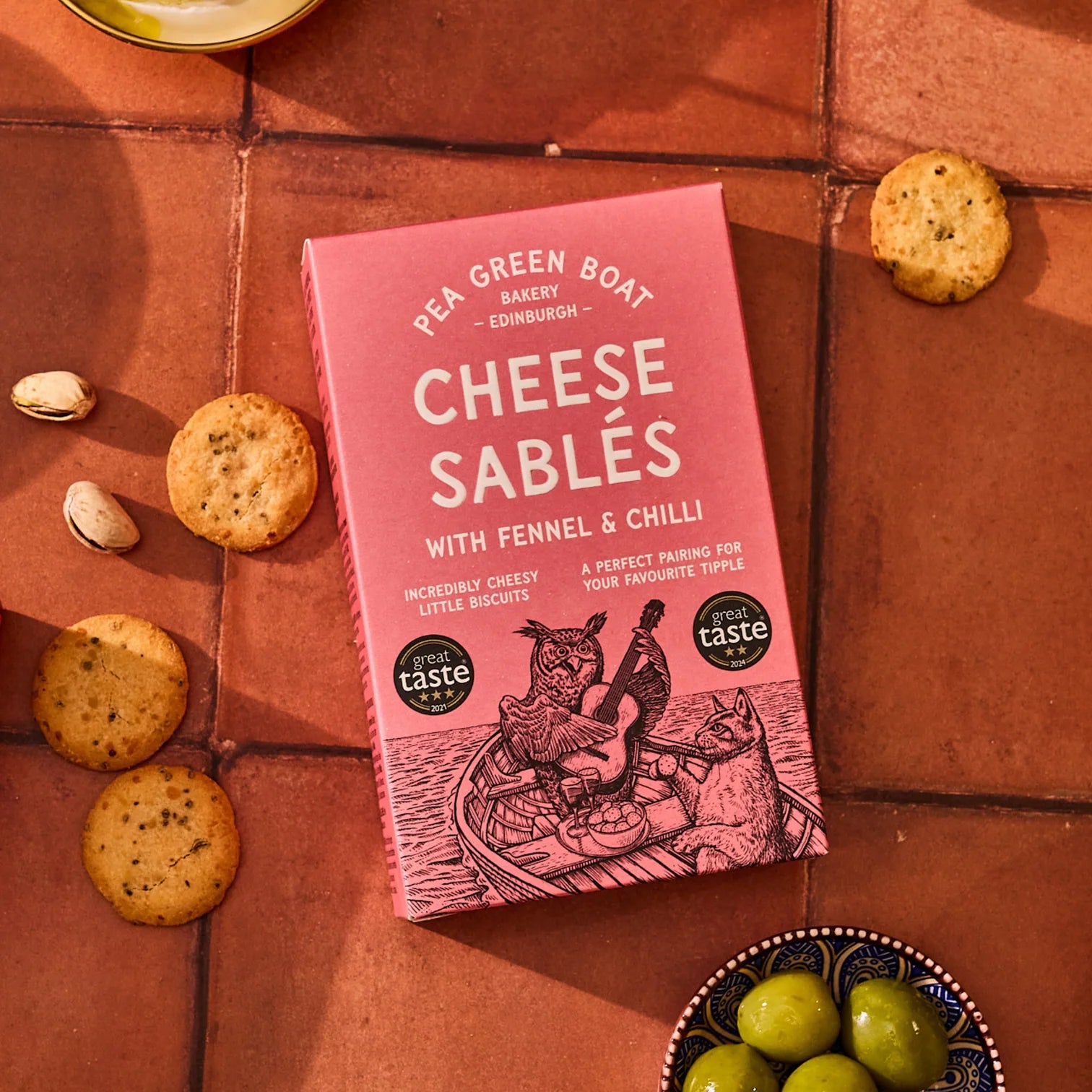 Cheese Sables - fennel and chilli 35g