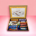 Load image into Gallery viewer, Chocolate gift box personalised gift box personalised chocolate box personalised chocolate gift box personalised gift personalised chocolate personalised sticker chcolate gift box teacher gift personalised teacher gift box tutor gift personalised tutor gift keyworker gift keyworker chocolate box
