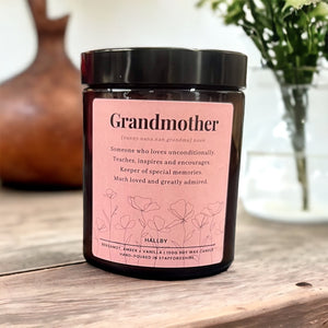 Grandmother: Noun scented gifting candle