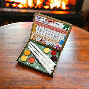 Paint your own candles kit - Autumn