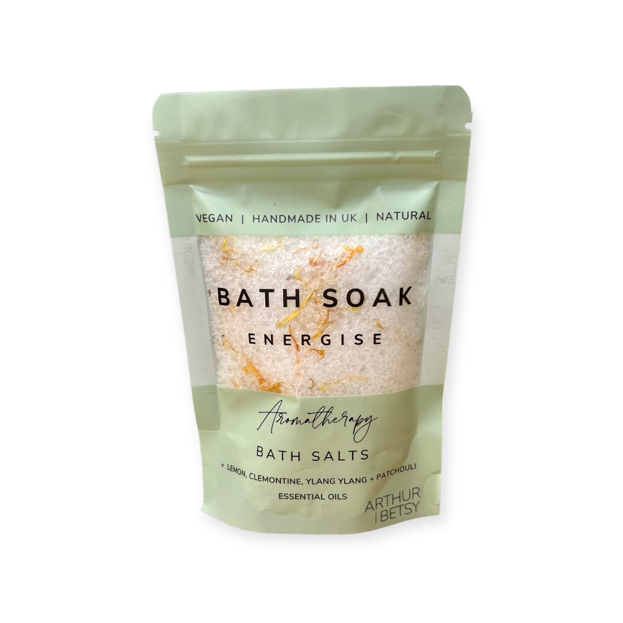 Energise aromatherapy bath salts 60g