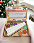 Paint your own candles kit - Winter