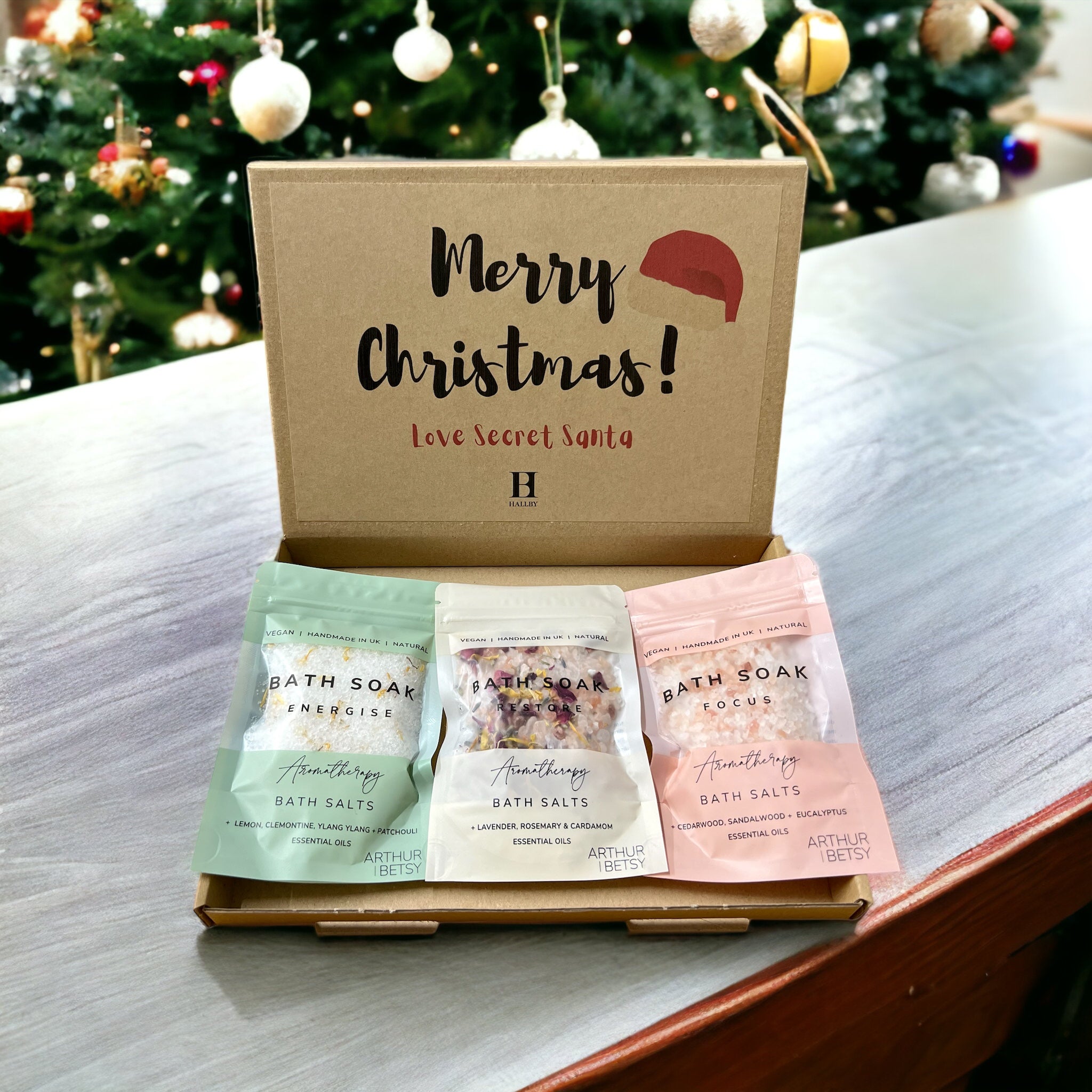 Natural Pamper Christmas Gift Box - 6 Designs