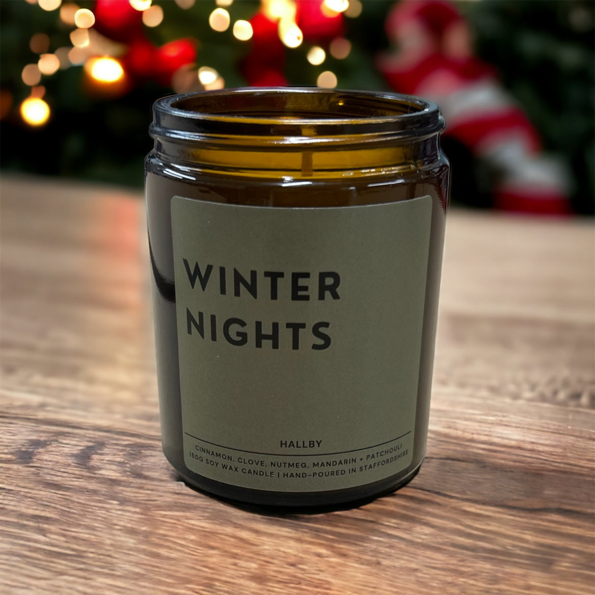 Winter Nights Candle