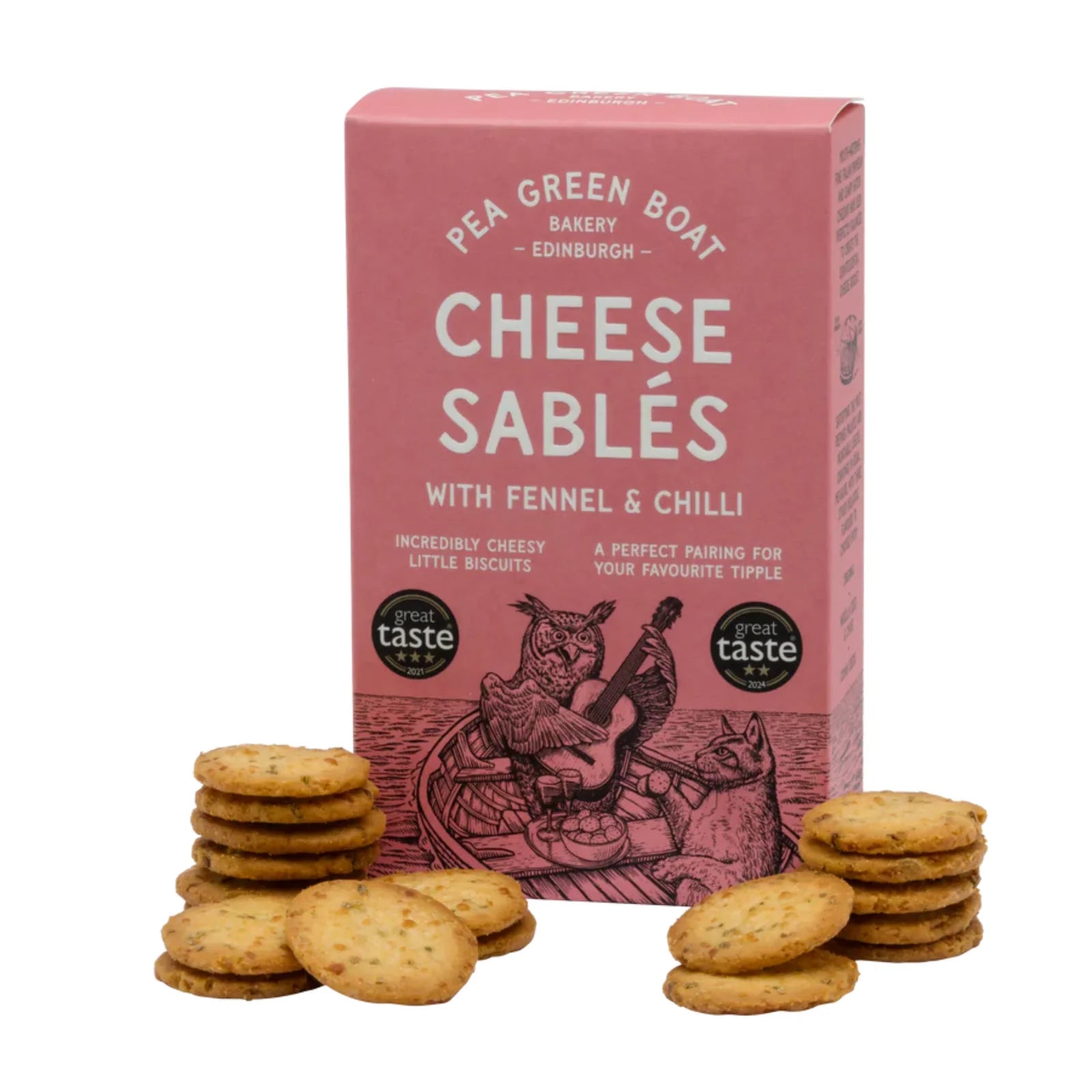 Cheese Sables - fennel and chilli 35g