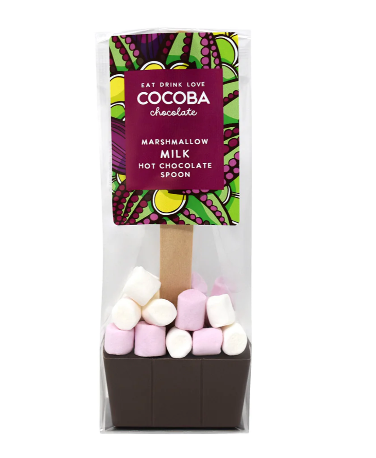 Marshmallow Milk Hot Chocolate Spoon from Cocoa