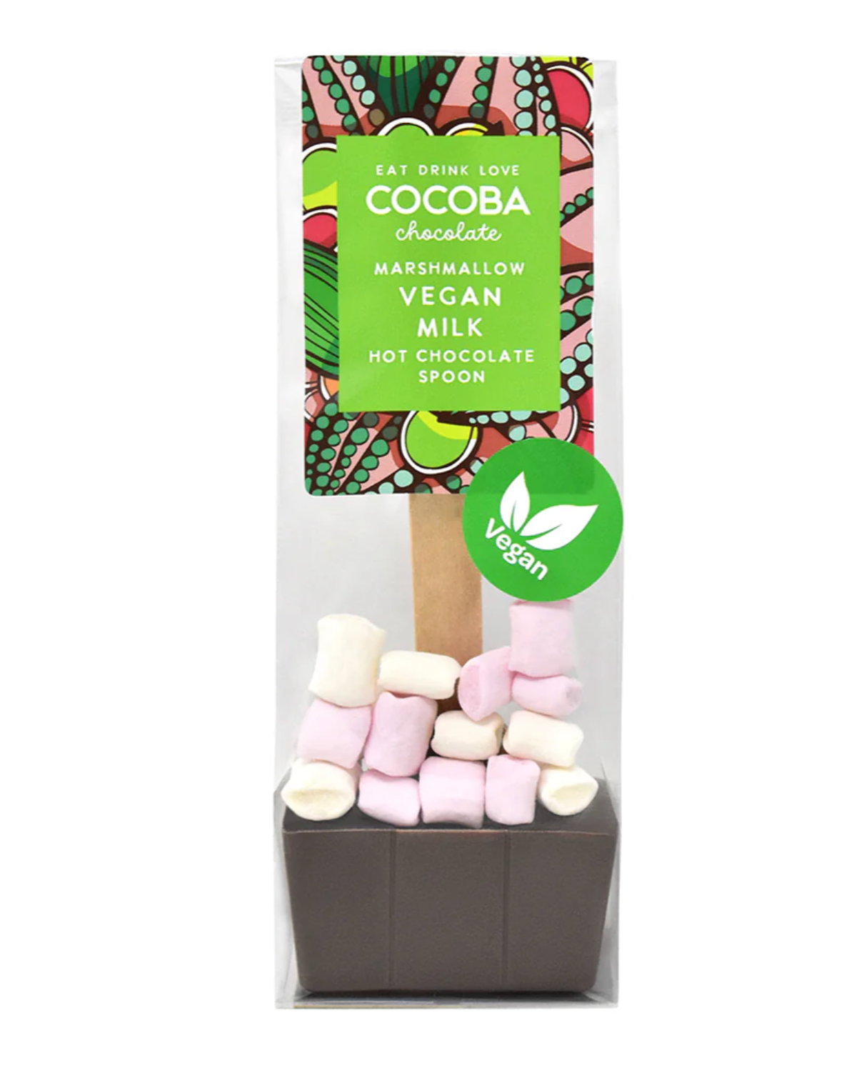 Vegan Marshmallow Hot Chocolate Spoon from Cocoa
