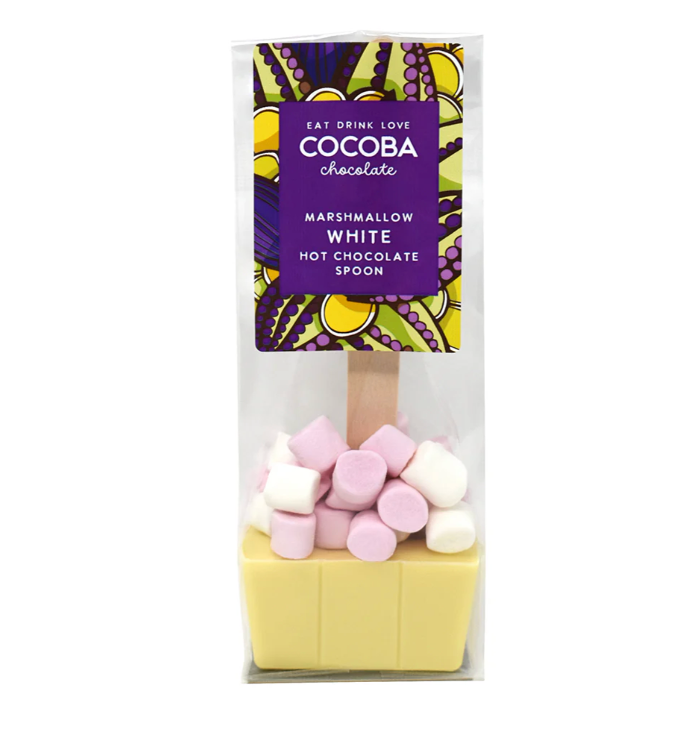 Marshmallow White Hot Chocolate Spoon from Cocoa